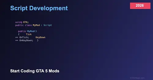 GTA 5 Script Development Basics 2026 — Start Coding Mods for GTA 5
