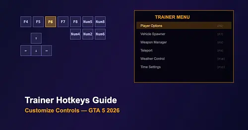 Trainer Hotkeys Guide - Customize Controls in GTA 5 2026 for GTA 5