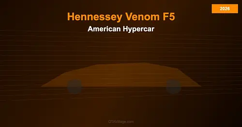 Hennessey Venom F5 — American Hypercar Mod for GTA 5 (2026) for GTA 5