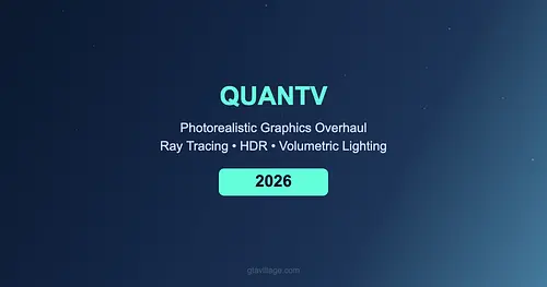 QuantV — Photorealistic Graphics Mod for GTA 5 (2026) for GTA 5
