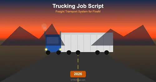 FiveM Trucking Job — Freight Transport Script (2026) for GTA 5