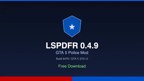 LSPDFR 0.4.9 — GTA 5 Police Mod (Free Download 2026) for GTA 5