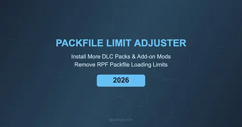 Packfile Limit Adjuster for GTA 5 — Install More Mods Without Crashes 2026 for GTA 5