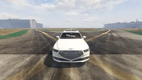Genesis G90 2021 HQ exterior [ Addon / Replace ] for GTA 5