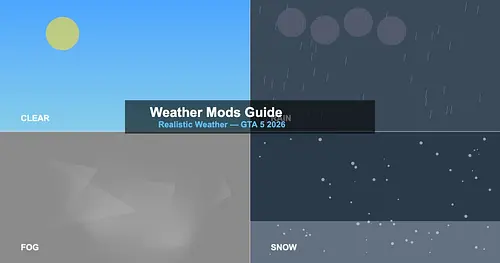 How to Install Weather Mods in GTA 5 - Realistic Weather Guide 2026 for GTA 5