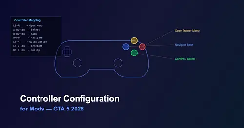 GTA 5 Controller Configuration for Mods - Complete Setup Guide 2026 for GTA 5