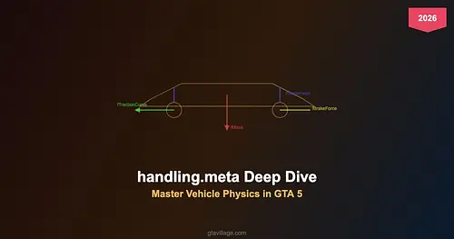 handling.meta Deep Dive - Master Vehicle Physics in GTA 5 2026 for GTA 5