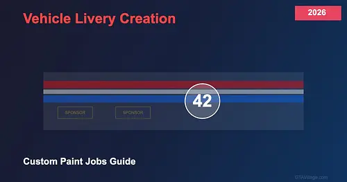 Vehicle Livery Creation Guide 2026 — Custom Paint Jobs for GTA 5 for GTA 5