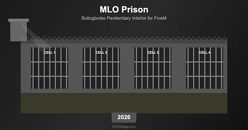 FiveM MLO Prison — Bolingbroke Penitentiary Interior (2026) for GTA 5