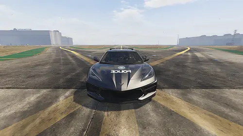 2020 Chevrolet Corvette C8 Police [Add-On|Unlocked] for GTA 5