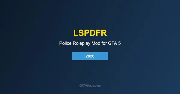 LSPDFR - Police Roleplay Mod for GTA 5 2026 for GTA 5