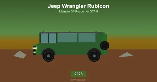 Jeep Wrangler Rubicon Mod — Ultimate Off-Roader for GTA 5 (2026)