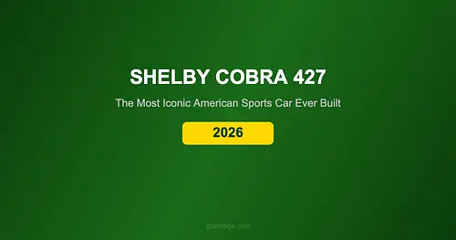 Shelby Cobra 427 Mod for GTA 5 — Classic American Legend 2026