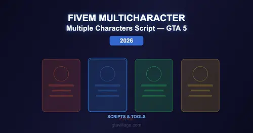 FiveM Multicharacter Script for GTA 5 — Multiple Characters System 2026 for GTA 5