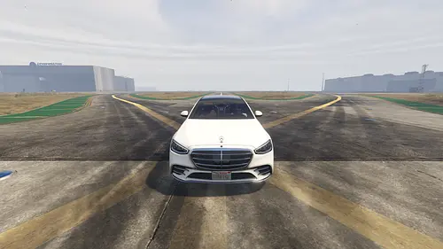 2022 Mercedes-Benz S-class S500 W223 AMG Line 1.35 [4 wheel steering] [Add-on] for GTA 5