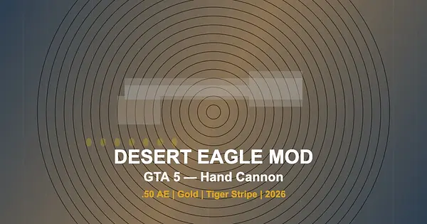 Desert Eagle Mod for GTA 5 — Hand Cannon Guide 2026 for GTA 5