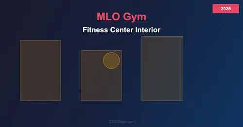 MLO Gym — Fitness Center Interior Mod for GTA 5 (2026) for GTA 5