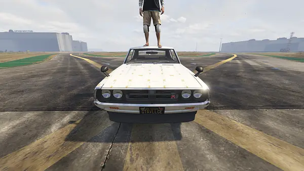 1973 Nissan SKYLINE 2000 GT-R(KPGC110) &quot;Kenmeri&quot; [Add-On | Livery | Sounds | LOD&#39;s | FiveM] for GTA 5