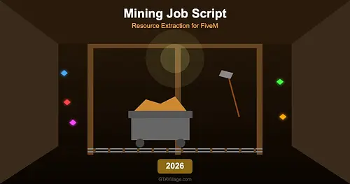 FiveM Mining Job — Resource Extraction Script (2026) for GTA 5
