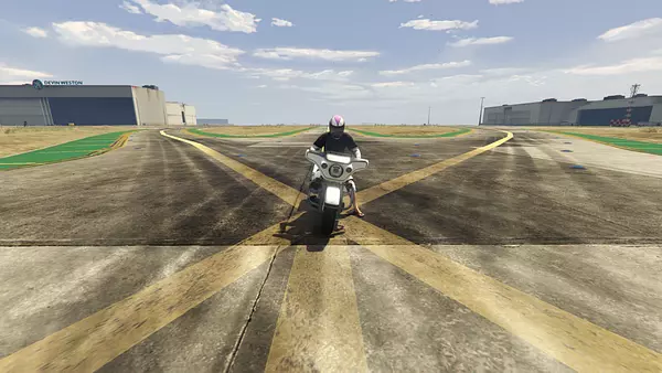 Blaine County Sheriff Wintergreen Motorcycle [Add-On | Template] for GTA 5