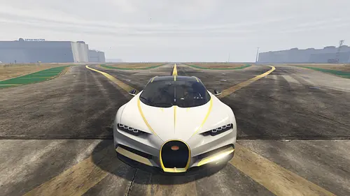 Bugatti Chiron Gold Strip [Add-On] for GTA 5