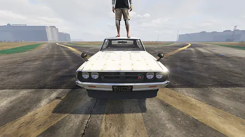 1973 Nissan SKYLINE 2000 GT-R(KPGC110) &quot;Kenmeri&quot; [Add-On | Livery | Sounds | LOD&#39;s | FiveM] for GTA 5