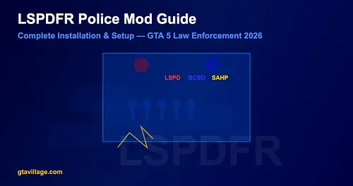 How to Install LSPDFR - Complete Police Mod Guide 2026 for GTA 5