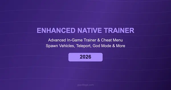 Enhanced Native Trainer for GTA 5 — Advanced Trainer Menu 2026 for GTA 5