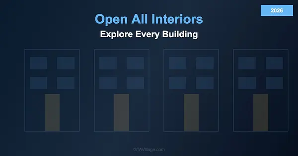 Open All Interiors — Explore Every Building in GTA 5 (2026) for GTA 5