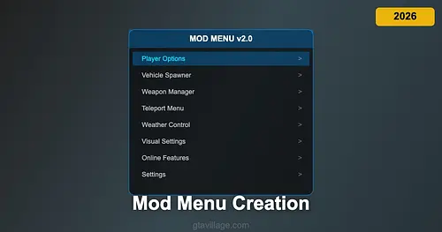 Mod Menu Creation Guide for GTA 5 - Custom Trainer 2026 for GTA 5